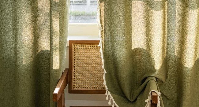 boho curtains