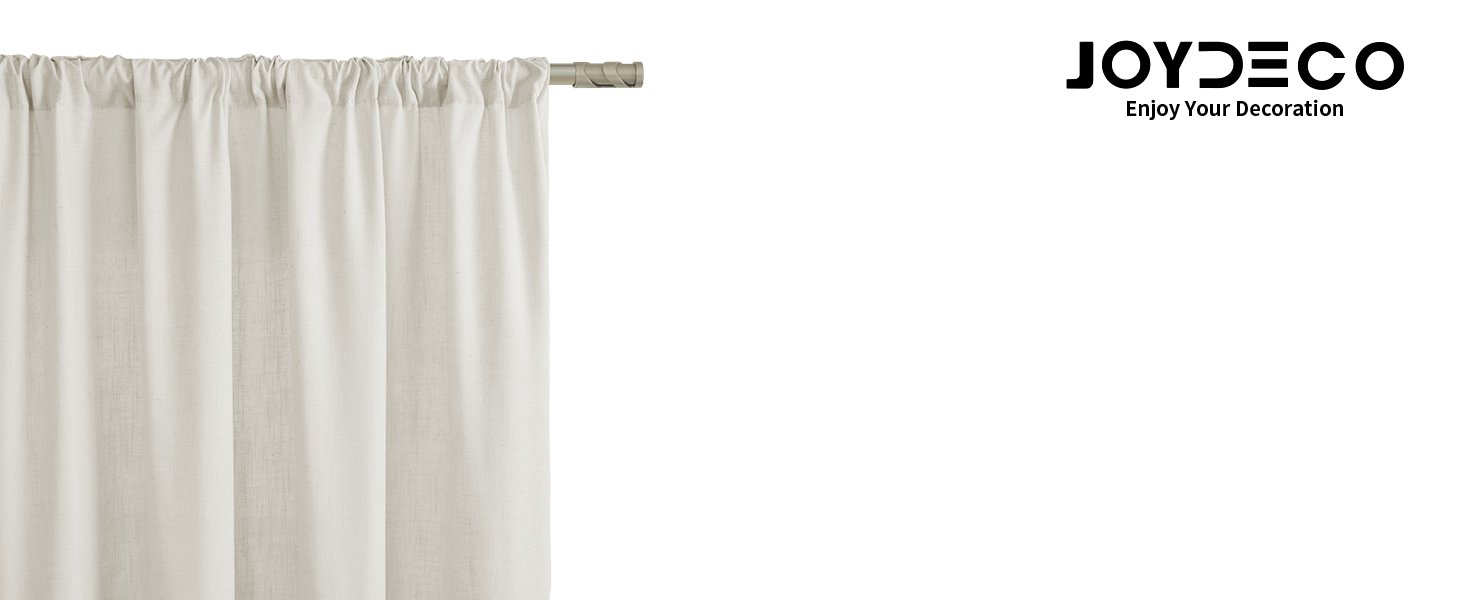 Rod pocket curtains
