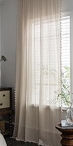 Boho Crochet Curtains