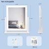 Vanity Mirror with Lights, Hollywood Lighted Makeup Mirror with Dimmable Light, Smart Control, Memory, Adjustable Warm White/Natural/Daylight, Birthday Gift, 360°Rotation (13in. White)