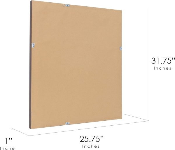 Bronze Copper Oil Rubbed Framed Wall Mirror, Vanity Mirror, Bathroom Mirrors, Rectangle Mirrors, Living Room Mirrors - 26" x 32"