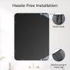 61TVN61OZYL._AC_SL1500 Black Bathroom Mirror 22 x 30 Inch, Matte Black Rectangle Mirror for Wall, Rounded Metal Frame Vanity Mirror