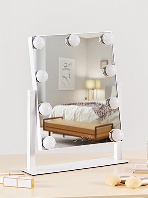 led makeup mirror with lights