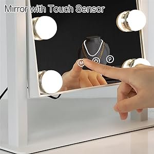 Mirror with Touch Sensor 