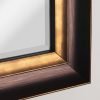 Bronze Copper Oil Rubbed Framed Wall Mirror, Vanity Mirror, Bathroom Mirrors, Rectangle Mirrors, Living Room Mirrors - 26" x 32"