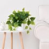 Faux Plants Indoor with Plastic Pots, Realistic Small Fake Plants, Fake Plants with Pothos, Fake Potted Plants, Artificial Plant for Home Shelf Bathroom Kitchen Office Indoor Outdoor Decor