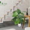 28" Fake Plants Tall Artificial Faux Plants in Pot for Home Farmhouse Bedroom Living Room Decor Indoor