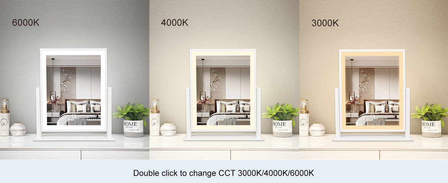  3 colors (3000K/4000K/6000K) 