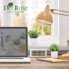 2 Packs Fake Plants Mini Artificial Greenery Potted Plants for Home Decor Indoor Office Table Room Farmhouse