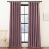 Faux Linen Curtains 90 inches Long for Doorway, Pinch Pleated Thick Room Darkening Window Treatments Noise Reducing Privacy for Living Room/Bedroom, Natural, W34 x L90, 2 Panels