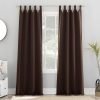 Energy Saving Blackout Tab Top Curtain Panel, 40" x 84", Blush Pink