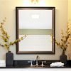 Bronze Copper Oil Rubbed Framed Wall Mirror, Vanity Mirror, Bathroom Mirrors, Rectangle Mirrors, Living Room Mirrors - 26" x 32"
