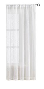 embroidered sheer curtains