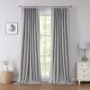 Linen Blended Pinch Pleated Drapes,Blackout and Thermal Insulated Noise Reducing Pleated Curtains for Bedroom Nursery,Backtab 108 Inches with 9 Hooks,40"x108", 1 Panel,Natural Beige
