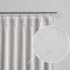 Linen Blended Pinch Pleated Drapes,Blackout and Thermal Insulated Noise Reducing Pleated Curtains for Bedroom Nursery,Backtab 108 Inches with 9 Hooks,40"x108", 1 Panel,Natural Beige