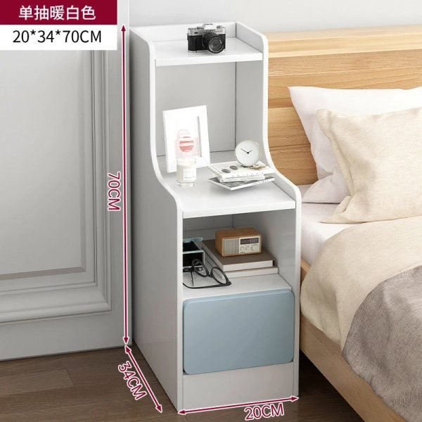 Bedroom Frames Bedside Tables Mobile Storage Computer Pc Night Table Coffee Living Room Tv  Mesita De Noche Furniture ZY50CT