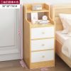 Bedroom Frames Bedside Tables Mobile Storage Computer Pc Night Table Coffee Living Room Tv  Mesita De Noche Furniture ZY50CT
