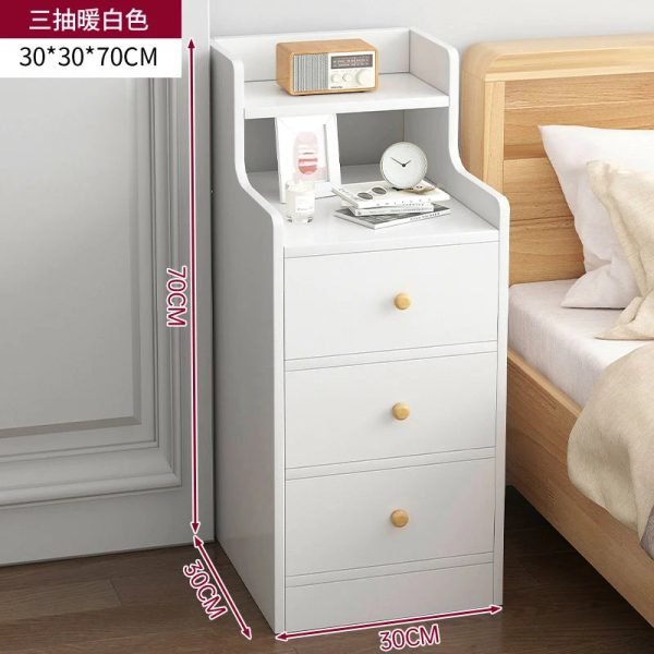 Bedroom Frames Bedside Tables Mobile Storage Computer Pc Night Table Coffee Living Room Tv  Mesita De Noche Furniture ZY50CT