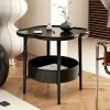 Four Leaf Clover Modern Minimalist Bedroom Sofa Edge Cabinet Bedside Table Cream Style Table Storage Table Small Coffee Table