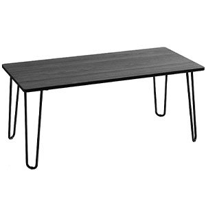 LAVISH HOME Modern Industrial Coffee Table with Hairpin Legs