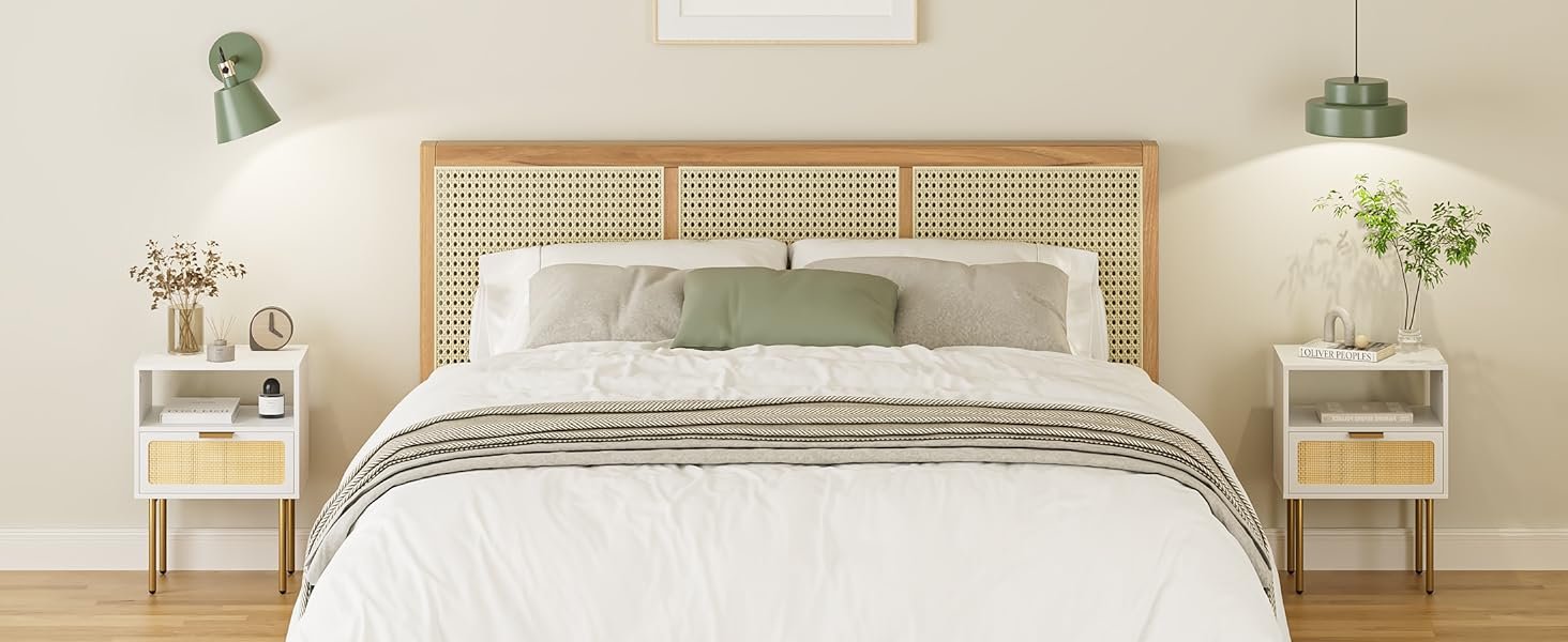 bed side tables bedroom set of 2