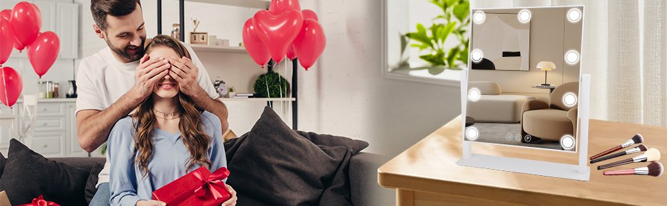 make up mirror with lighting