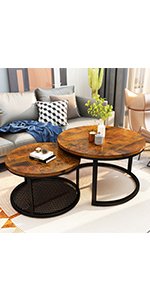 nesting coffee table