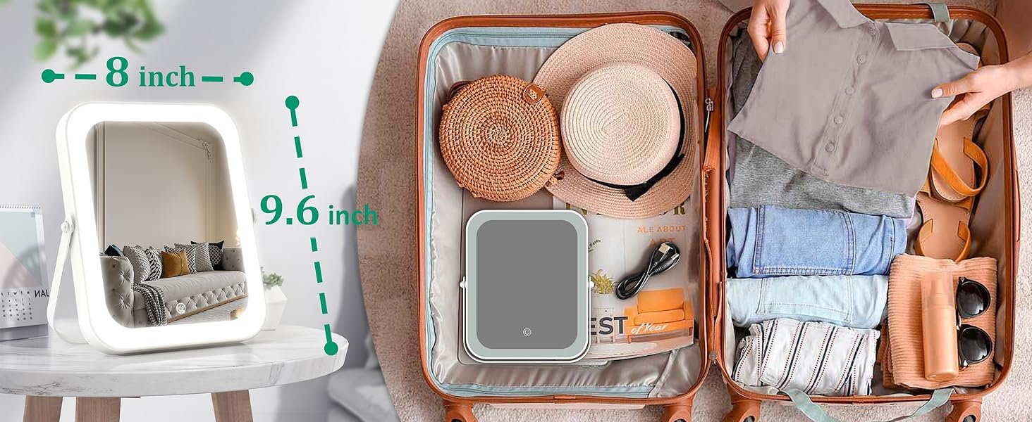 makeup mirror with lights