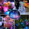 811ekXJjleL._AC_SL1500 Mandiq 4 Pack Fairy Lights Battery Operated, String Lights 10ft 30 LEDs, Flashing and Constant Light Mode, Silver Wire Mini Lights for Festival, Christmas Decoration, Multicolor…