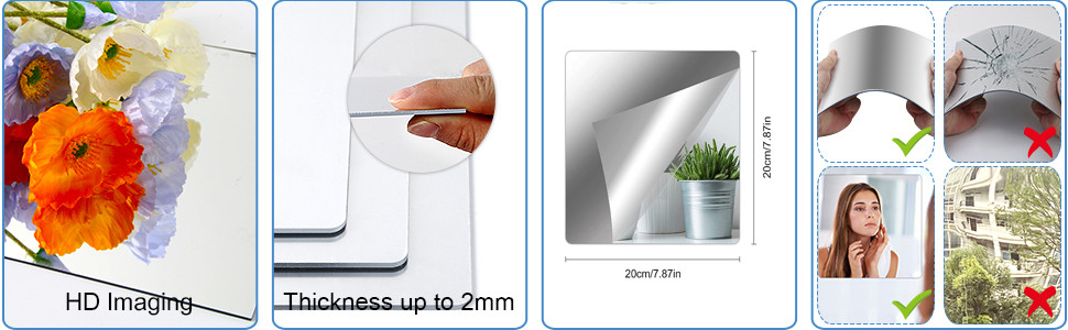 Self ASelf Adhesive Mirror